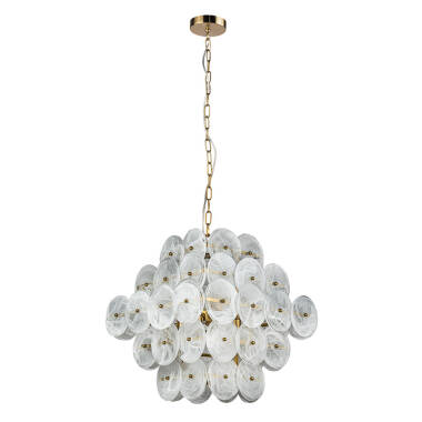 Image of Wisteria Persephone Glass Chandelier
