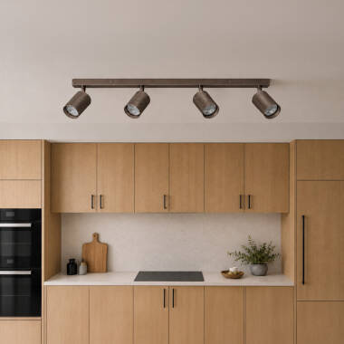 Westport Moto Knurl 4 Light Ceiling Spotlight Bar