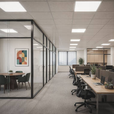 Image of 600x600 PHILIPS Certadrive LED Panel 24W-4320lm