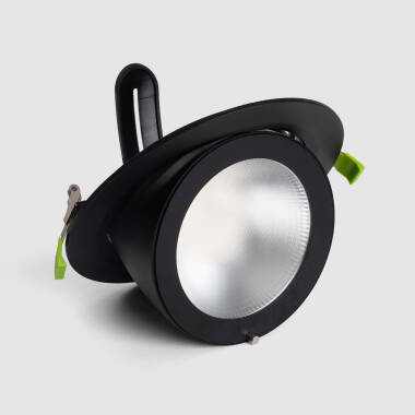 Lyco Scoop Black Downlight Ø200mm Cut-Out