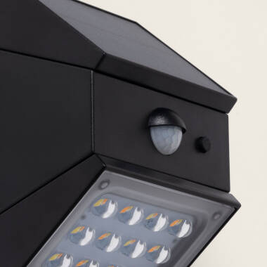 Image of Suri Twist 2.5W Solar LED Wall Light with PIR Sensor