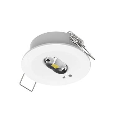 Image of Emergency IP20 Pinspot Ø43-44mm Manual/Self-Test Switchable