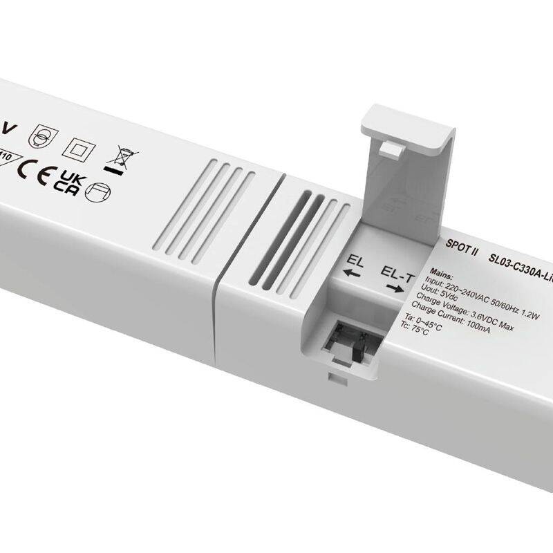 Image of Emergency IP20 Pinspot Ø43-44mm Manual/Self-Test Switchable
