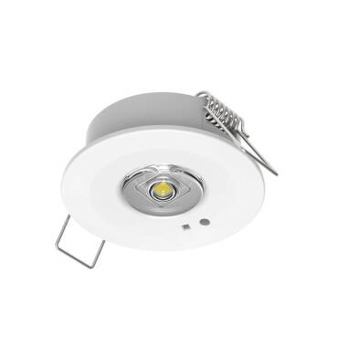 Image of Emergency IP20 Pinspot Ø43-44mm Manual/Self-Test Switchable