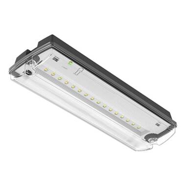 Image of Emergency IP66 Bulkhead Manual/Self-Test Switchable