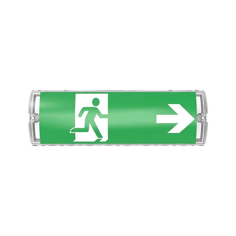 Image of Emergency IP66 Bulkhead Manual/Self-Test Switchable