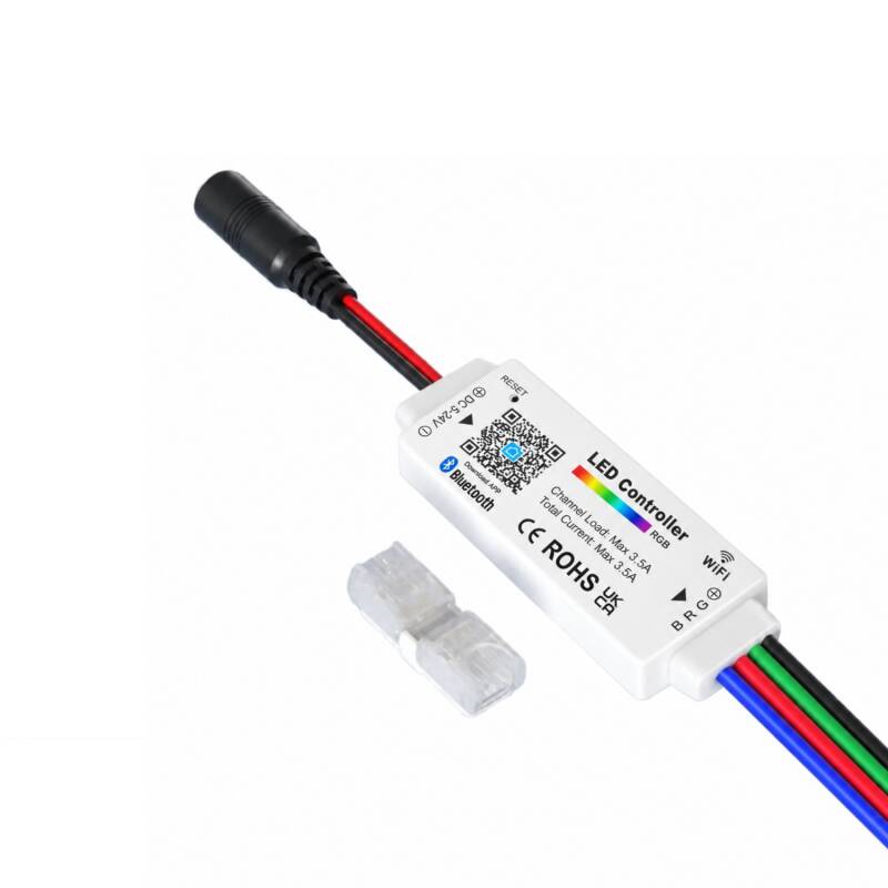 Image of WiFi Controller for RGB 5/12/24V DC LED Strip