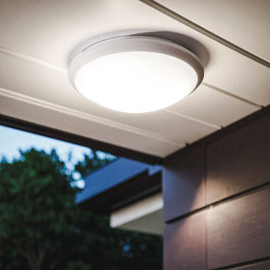 Image of 20W Round LED Flush Ceiling Light with Radar Motion Sensor D350 mm