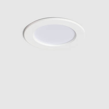 Round Waterproof 8W Warm White LED Downlight IP65 Cutout 75mm