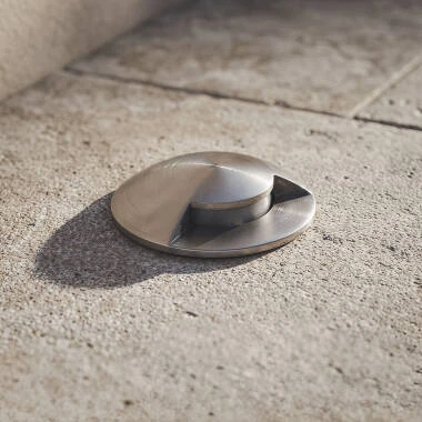 Edit Round Single 3W LED Recessed Ground Light