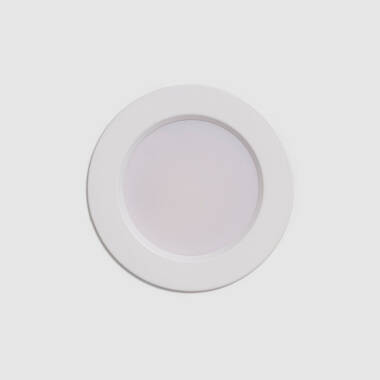 Image of Aero Round 6W Cool White 4000K COB LED Fixed Downlight Cutout 80mm with LIFUD Driver