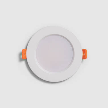 Image of Aero Round 6W Cool White 4000K COB LED Fixed Downlight Cutout 80mm with LIFUD Driver