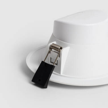 Image of Round 10W Warm White LED Downlight IP44 Cutout 88mm
