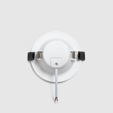 Image of Round 10W Warm White LED Downlight IP44 Cutout 88mm