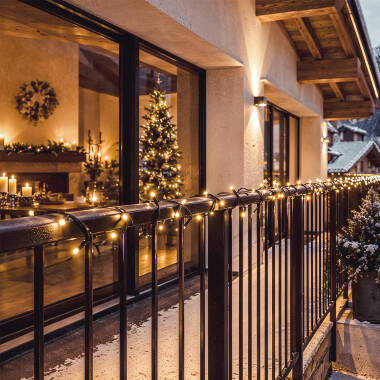 Image of 4M Suri Lasan Warm White Solar LED String Lights
