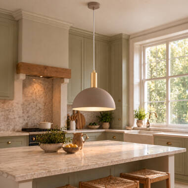 Image of Edit Vitrum Gold Ceiling Pendant Light