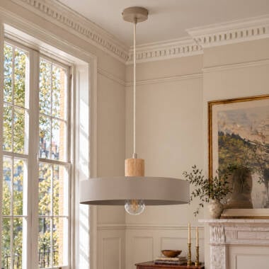 Edit Rif Wood Ceiling Pendant Light