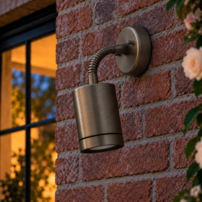 Image of Westport Coastal Glencoe Outdoor Wall Mounted Spotlight