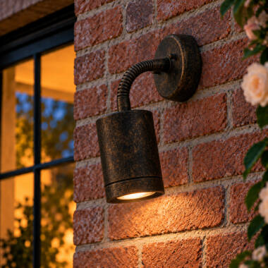 Image of Westport Coastal Glencoe Outdoor Wall Mounted Spotlight