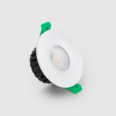 Image of Fire Rated Round 5-8W 4CCT (Cool-Daylight) Dimmable LED Downlight Cutout 65mm IP65
