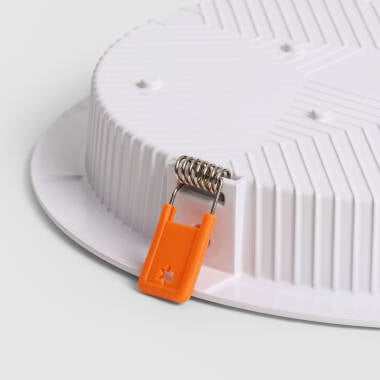 Image of Aero Round 24W Cool White 4000K COB LED Fixed Downlight Cutout 200mm with LIFUD Driver