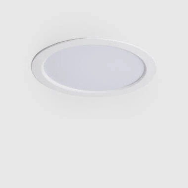 Round 18W Cool White 4000K COB LED Fixed Downlight Cutout 150mm with LIFUD Driver