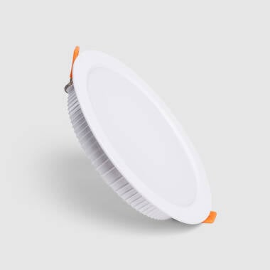 Image of Round 18W Cool White 4000K COB LED Fixed Downlight Cutout 150mm with LIFUD Driver