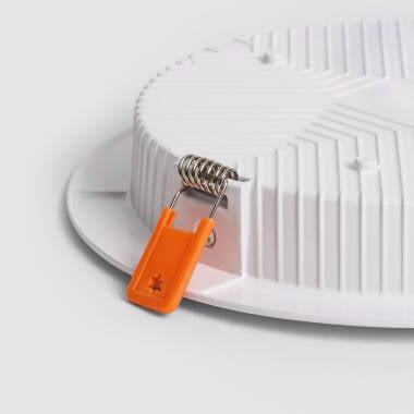 Image of Round 18W Cool White 4000K COB LED Fixed Downlight Cutout 150mm with LIFUD Driver
