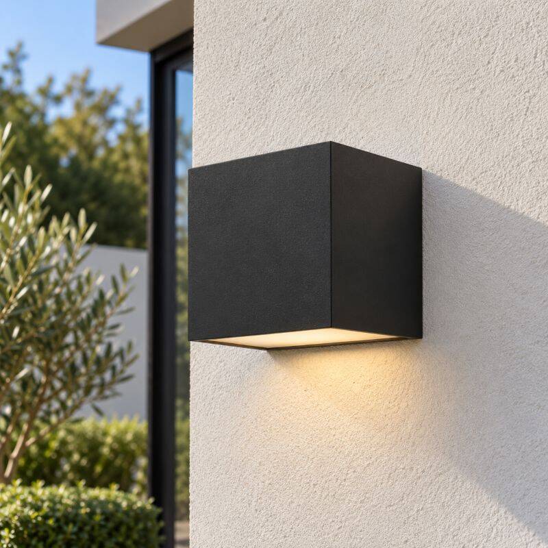 Image of Edit Chios LED Outdoor Up & Down Wall Light with PIR Sensor