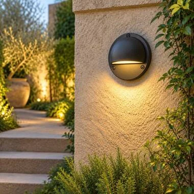EasyFit Pro 24v Garden Lights - Ivy LED Outdoor Flush Wall Light