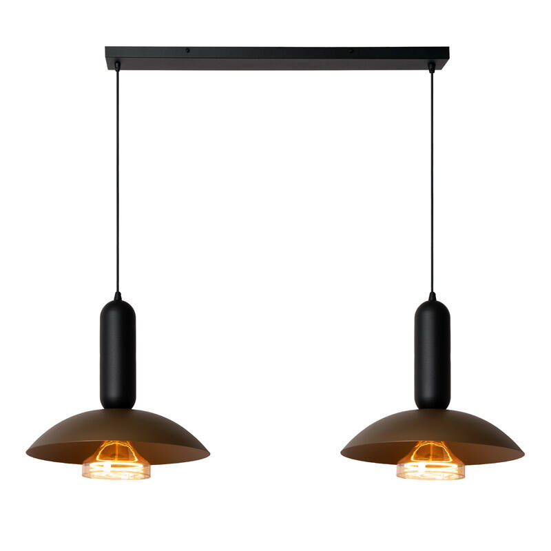 Image of Lucide Grantham 2 Light Bar Ceiling Pendant Light