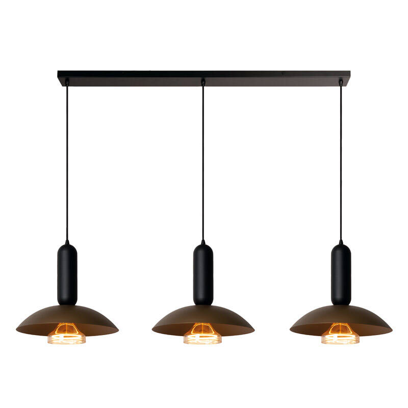 Image of Lucide Grantham 3 Light Bar Ceiling Pendant Light