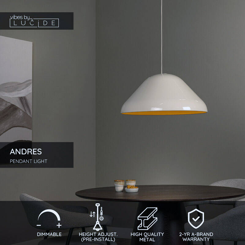 Image of Lucide Andres Ceiling Pendant Light