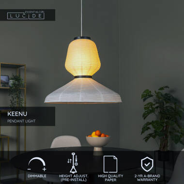 Image of Lucide Keenu Ceiling Pendant Light