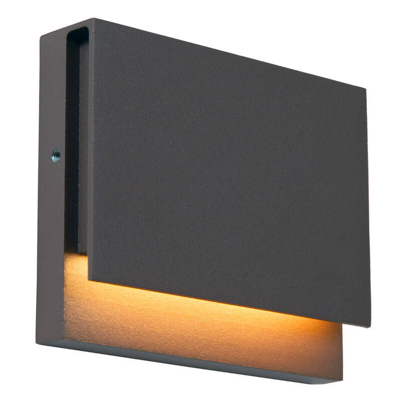Image of Lucide Lomar 6W LED Outdoor Flush Wall Light