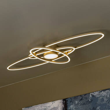 Image of Lucide Galactica CCT LED Flush Ceiling Light