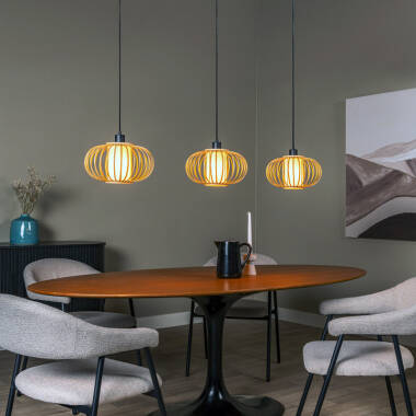 Image of Lucide Thurline 3 Light Bar Ceiling Pendant Light