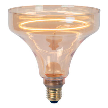 Lucide 4W Non-Dimmable LED Decorative Filament 150mm Amber Bulb - Screw Cap