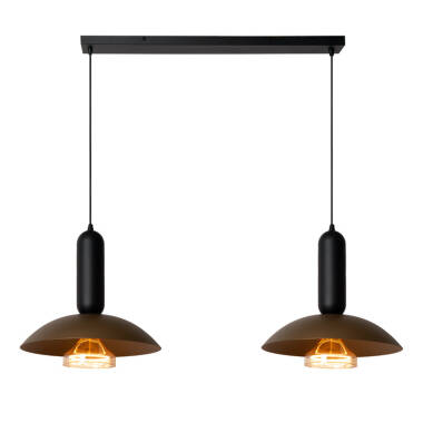 Lucide Grantham 2 Light Bar Ceiling Pendant Light
