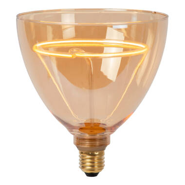 Lucide 4W Non-Dimmable LED Decorative Filament 150mm Amber Bulb - Screw Cap