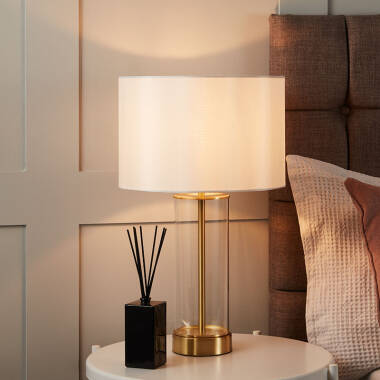 Edit Malta Glass Touch Table Lamp