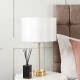Image of Edit Malta Glass Touch Table Lamp