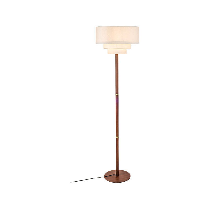 Image of Wisteria Mode Faux Linen Floor Lamp