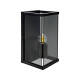 Image of Edit Halo Half Lantern Outdoor Wall Light with PIR Sensor
