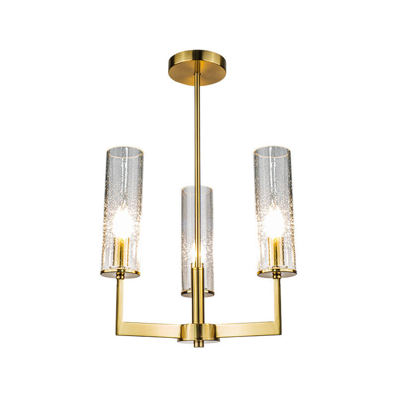 Image of Westport Hearth Halo 3 Arm Semi-Flush Ceiling Light