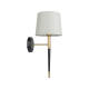Image of Westport Amber Painted Gold Wall Light