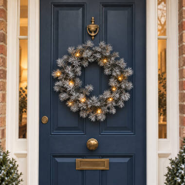 Image of Sirius Alfi Battery Operated LED Outdoor Christmas Wreath