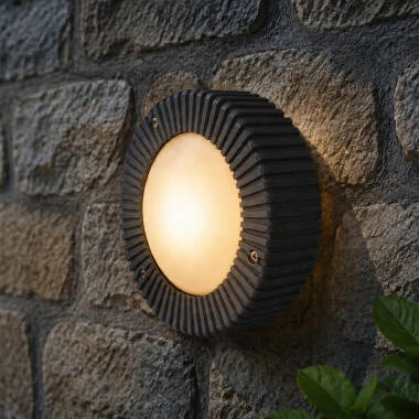 Edit Coastal Cowrie Outdoor Flush Wall Light