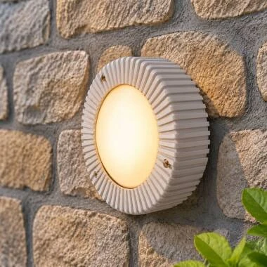 Edit Coastal Cowrie Outdoor Flush Wall Light