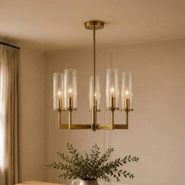 Westport Hearth Halo 5 Arm Ceiling Pendant Light